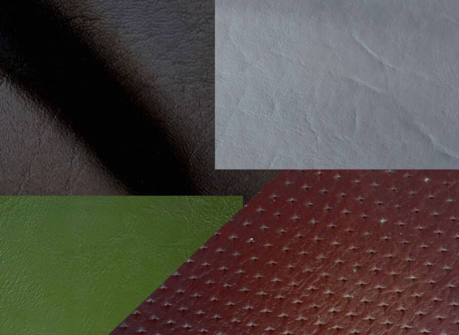 Kunstleder auf Mass in verschiedenen Farben in unserem Online-Shop